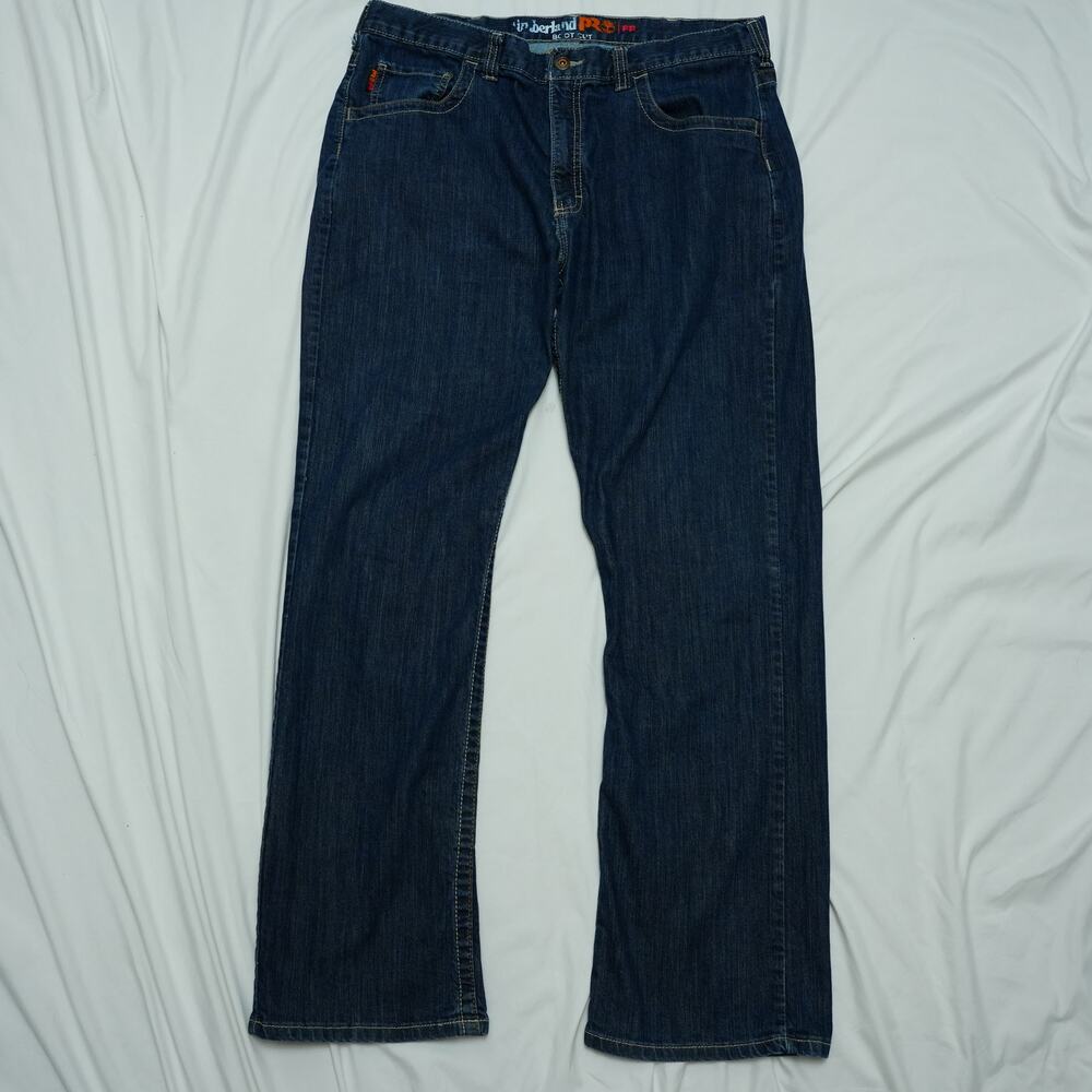 Timberland PRO FR Grit-N-Grind Jeans Mens 38x32 Bootcut Flame Resistant